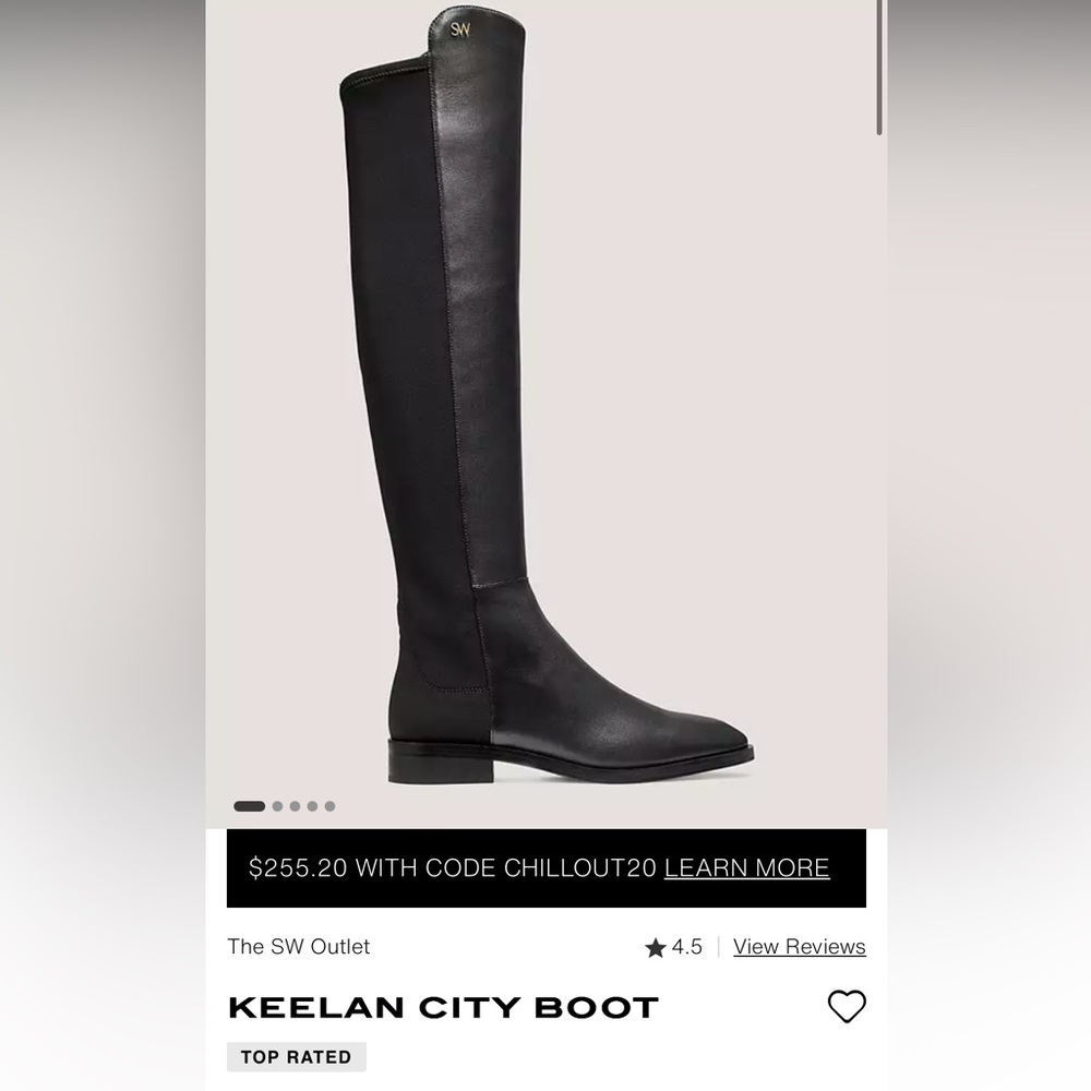 Stuart weitzman Keenlan over the knee boot
